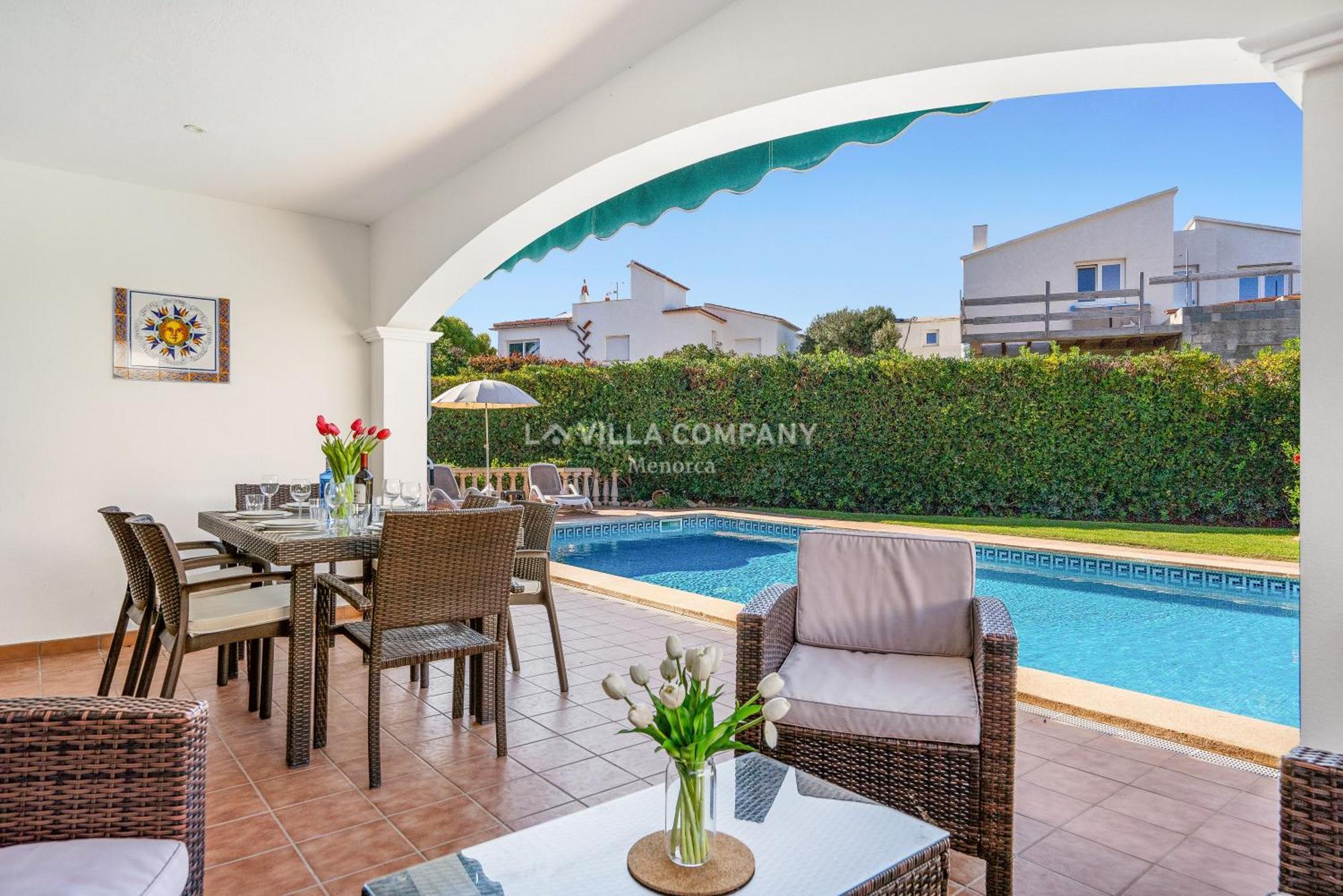 Villa Sa Pau Es Mercadal Exteriör bild